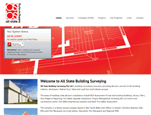 Tablet Screenshot of allstatebuildingsurveying.com.au